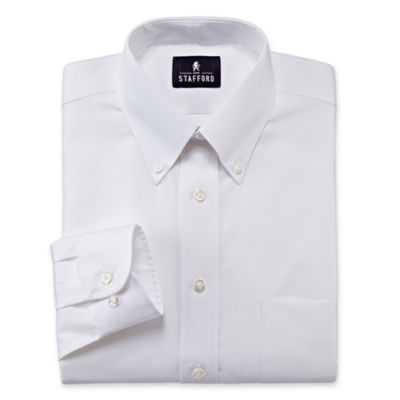 Pinpoint Oxford Shirt–Big ☀ Tall-JCPenney